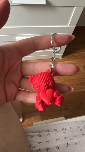 Teddy Bear Keychain