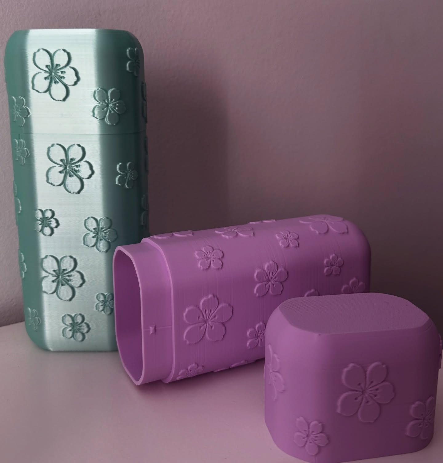 Floral Glasses Case